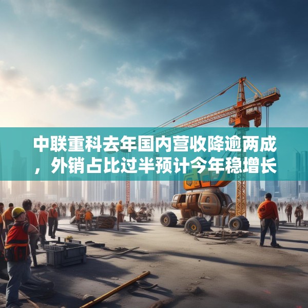 中联重科去年国内营收降逾两成，外销占比过半预计今年稳增长