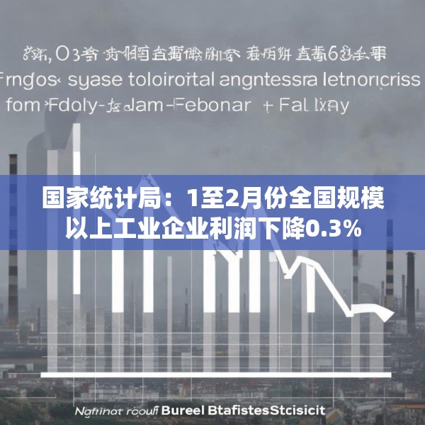 国家统计局：1至2月份全国规模以上工业企业利润下降0.3%