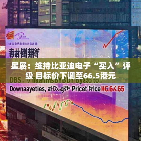 星展：维持比亚迪电子“买入”评级 目标价下调至66.5港元