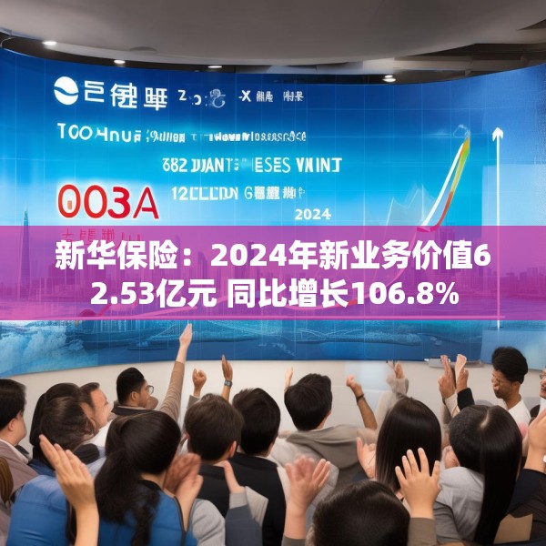 新华保险：2024年新业务价值62.53亿元 同比增长106.8%