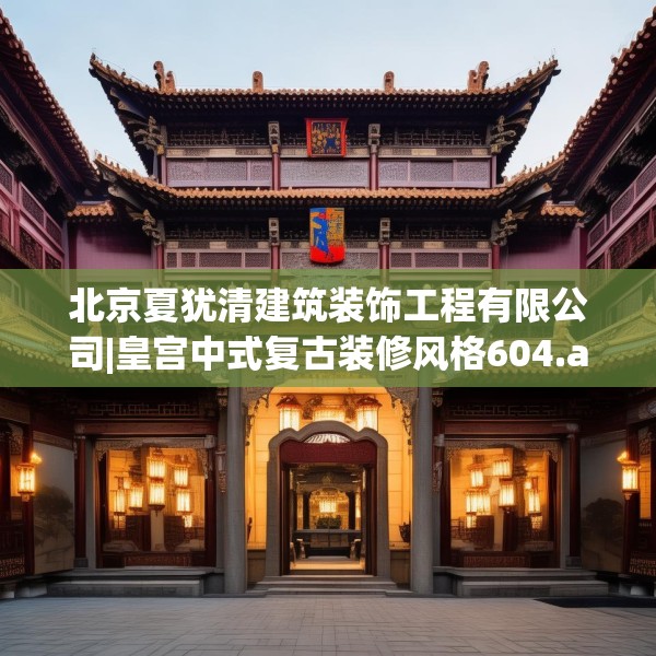 北京夏犹清建筑装饰工程有限公司|皇宫中式复古装修风格604.a480b481c484fgy.491sdA