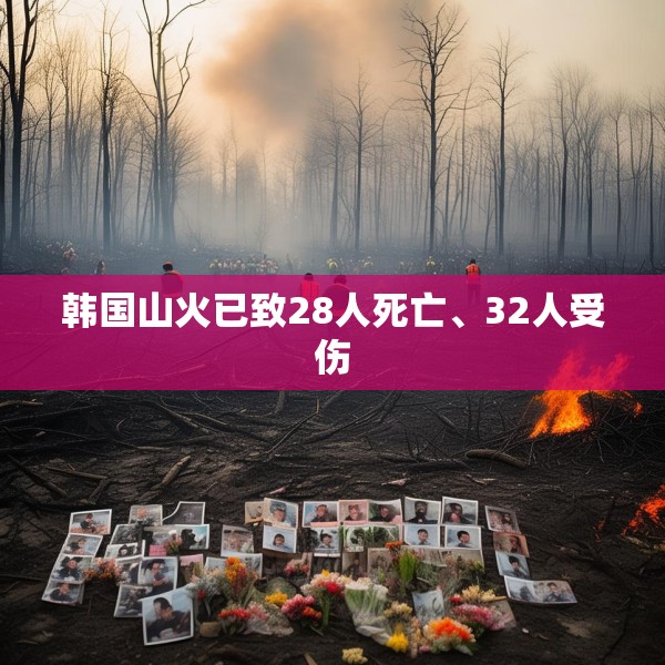 韩国山火已致28人死亡、32人受伤