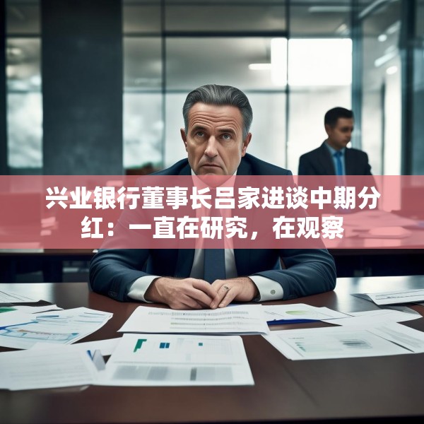 兴业银行董事长吕家进谈中期分红：一直在研究，在观察