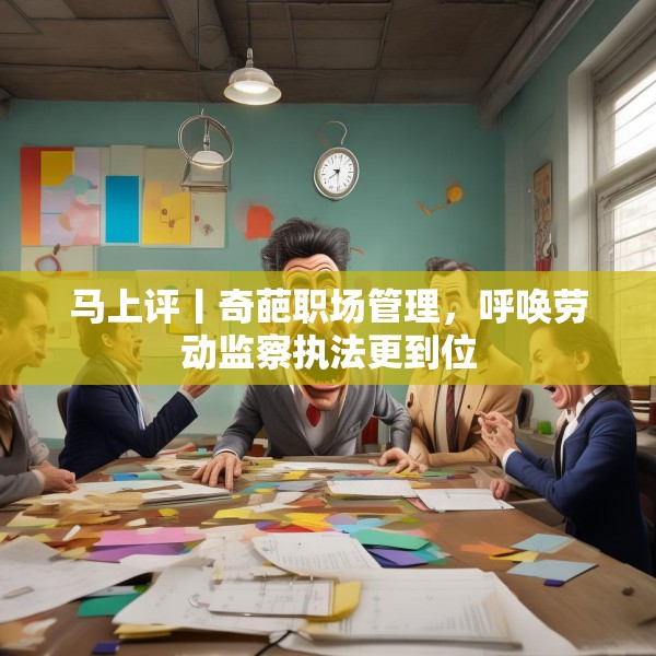 马上评丨奇葩职场管理，呼唤劳动监察执法更到位