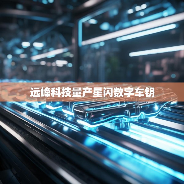 远峰科技量产星闪数字车钥