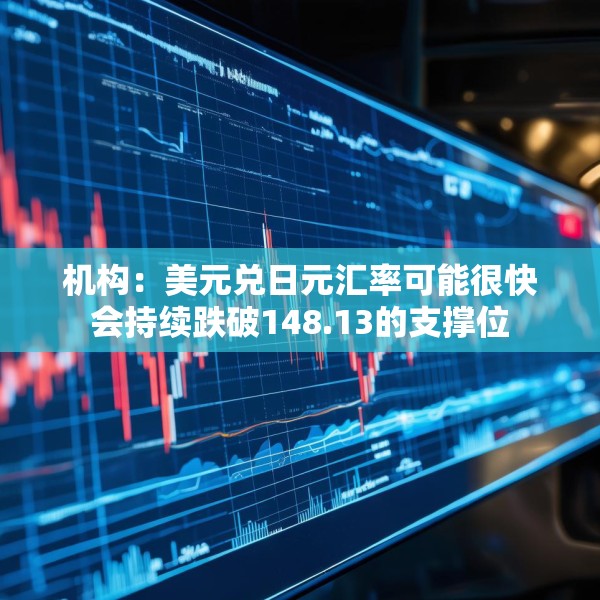 机构：美元兑日元汇率可能很快会持续跌破148.13的支撑位