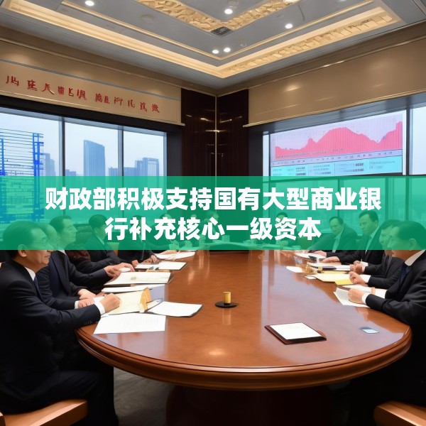 财政部积极支持国有大型商业银行补充核心一级资本