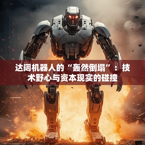 达闼机器人的“轰然倒塌”：技术野心与资本现实的碰撞