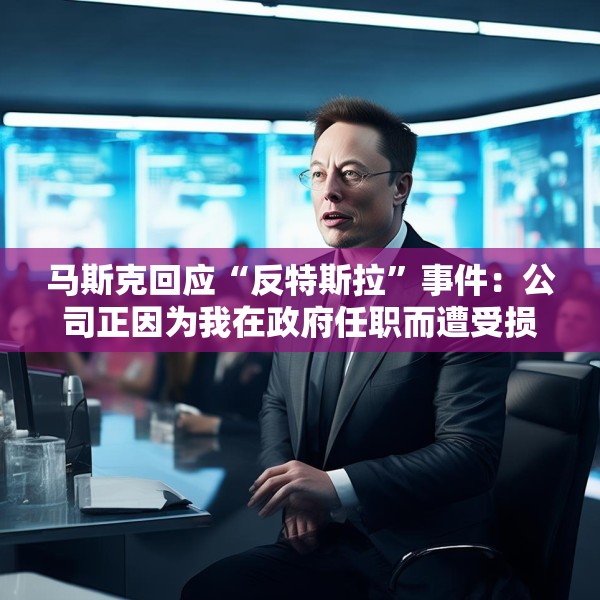 马斯克回应“反特斯拉”事件：公司正因为我在政府任职而遭受损失