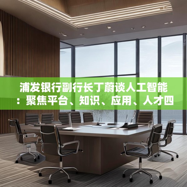 浦发银行副行长丁蔚谈人工智能：聚焦平台、知识、应用、人才四个关键词