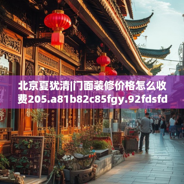 北京夏犹清|门面装修价格怎么收费205.a81b82c85fgy.92fdsfds