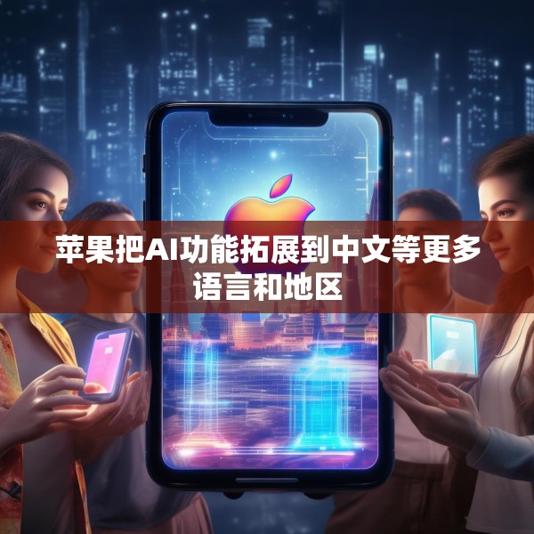苹果把AI功能拓展到中文等更多语言和地区