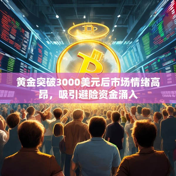 黄金突破3000美元后市场情绪高昂，吸引避险资金涌入