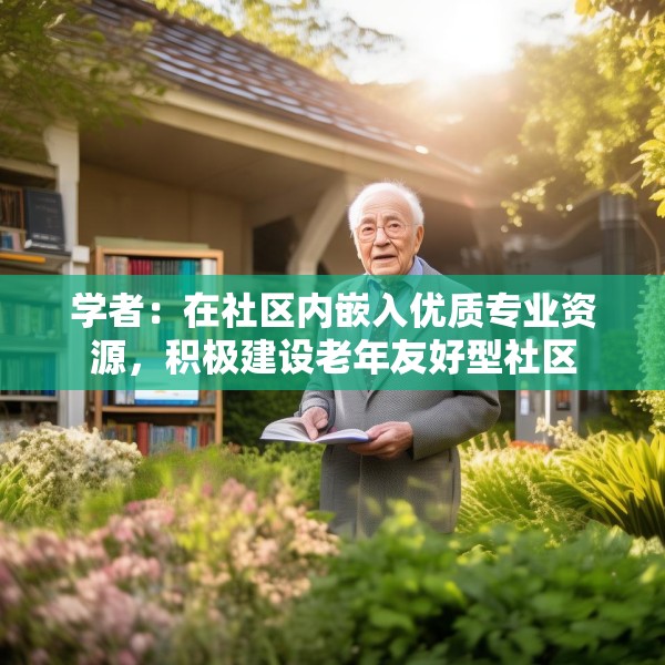 学者：在社区内嵌入优质专业资源，积极建设老年友好型社区