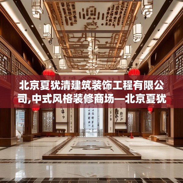 北京夏犹清建筑装饰工程有限公司,中式风格装修商场—北京夏犹清建筑装饰工程有限公司323.a199b200c203fgy.210bnbn