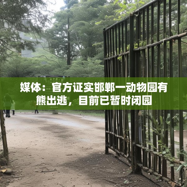 媒体：官方证实邯郸一动物园有熊出逃，目前已暂时闭园