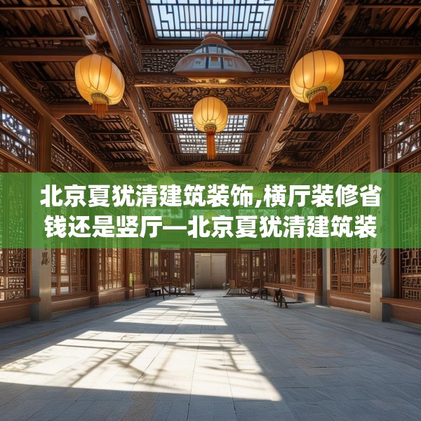 北京夏犹清建筑装饰,横厅装修省钱还是竖厅—北京夏犹清建筑装饰420.a296b297c300fgy.307dsfds