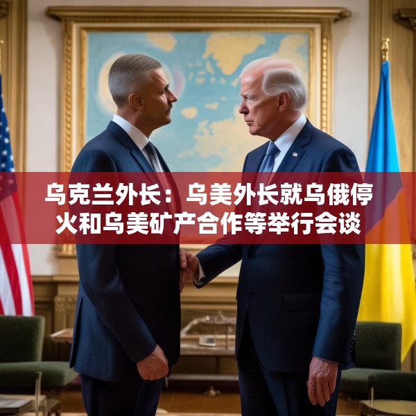 乌克兰外长：乌美外长就乌俄停火和乌美矿产合作等举行会谈