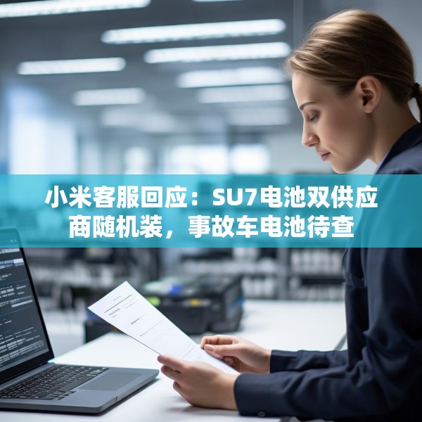 小米客服回应：SU7电池双供应商随机装，事故车电池待查