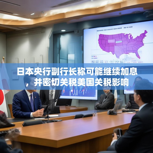 日本央行副行长称可能继续加息，并密切关税美国关税影响