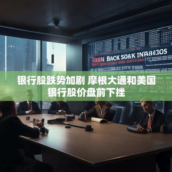 银行股跌势加剧 摩根大通和美国银行股价盘前下挫