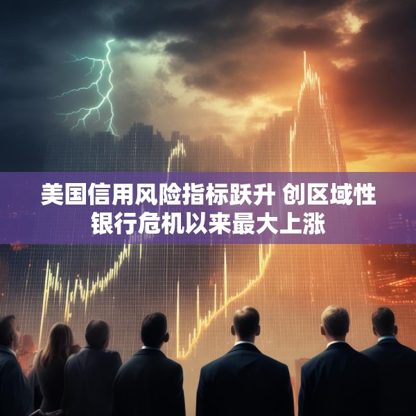 美国信用风险指标跃升 创区域性银行危机以来最大上涨