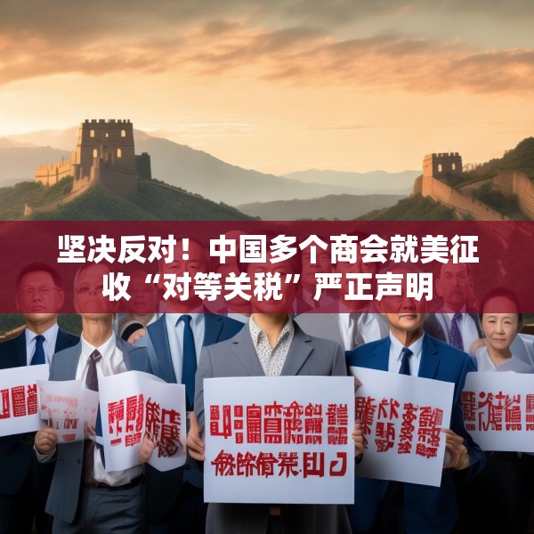 坚决反对！中国多个商会就美征收“对等关税”严正声明