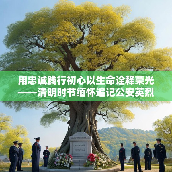 用忠诚践行初心以生命诠释荣光——清明时节缅怀追记公安英烈