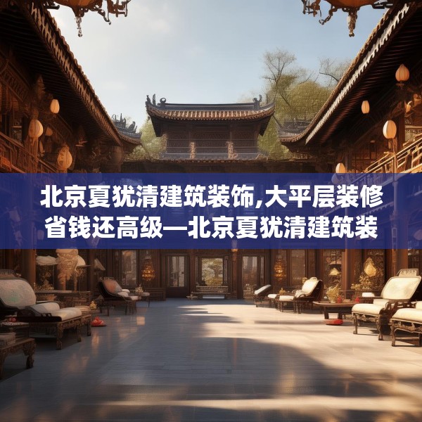 北京夏犹清建筑装饰,大平层装修省钱还高级—北京夏犹清建筑装饰264.a140b141c144fgy.151lkjl