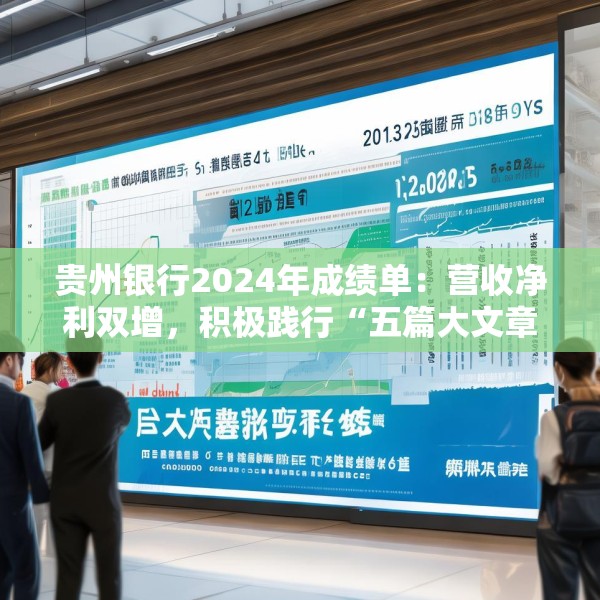 贵州银行2024年成绩单：营收净利双增，积极践行“五篇大文章”