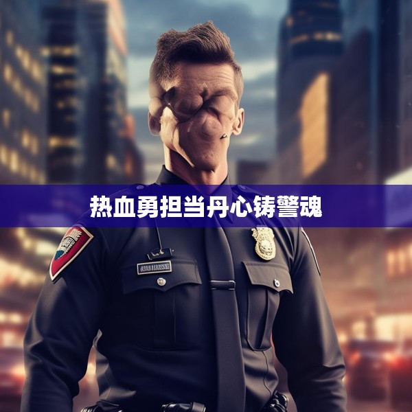 热血勇担当丹心铸警魂