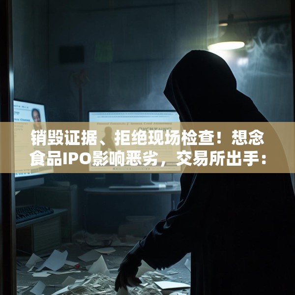 销毁证据、拒绝现场检查！想念食品IPO影响恶劣，交易所出手：5年内禁止申报