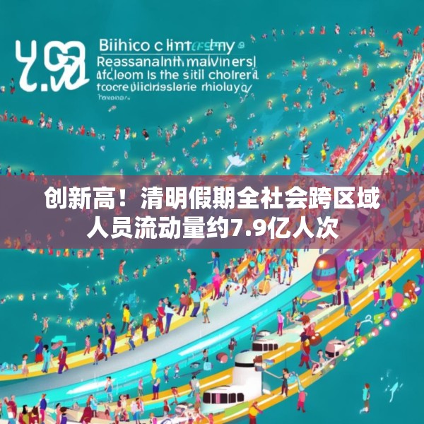 创新高！清明假期全社会跨区域人员流动量约7.9亿人次