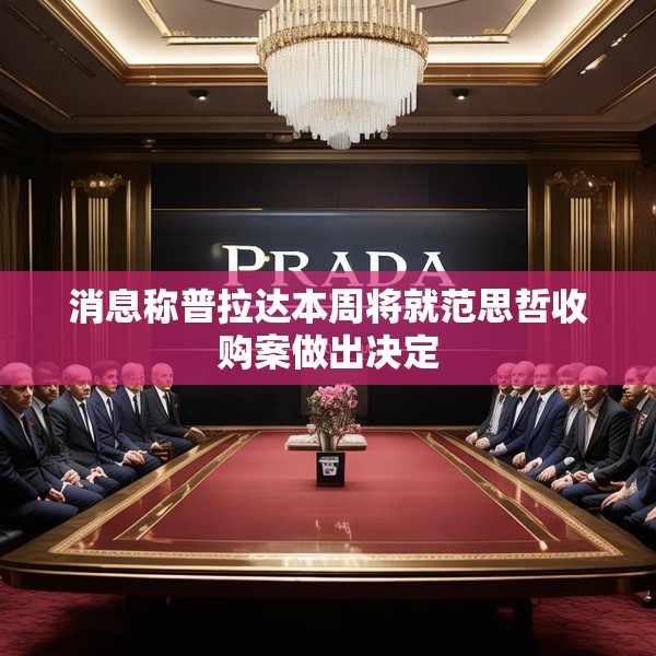 消息称普拉达本周将就范思哲收购案做出决定