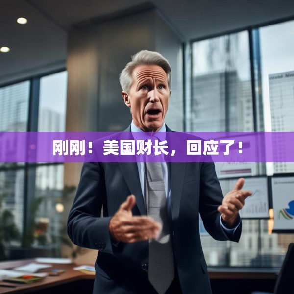 刚刚！美国财长，回应了！