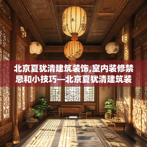 北京夏犹清建筑装饰,室内装修禁忌和小技巧—北京夏犹清建筑装饰191.a67b68c71fgy.78cvcx