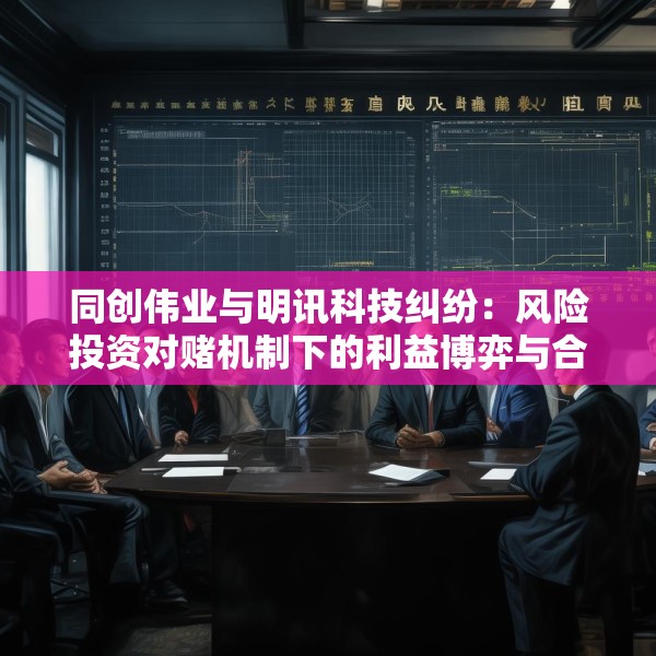 同创伟业与明讯科技纠纷：风险投资对赌机制下的利益博弈与合规反思
