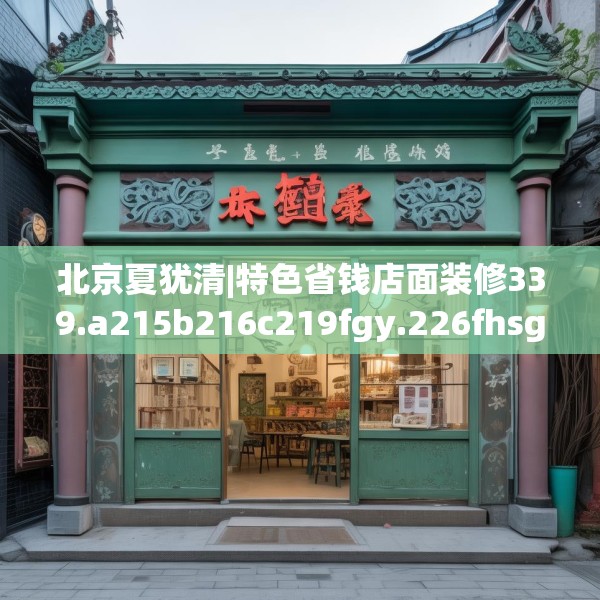 北京夏犹清|特色省钱店面装修339.a215b216c219fgy.226fhsg