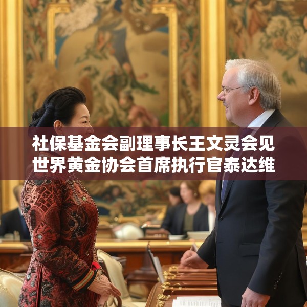 社保基金会副理事长王文灵会见世界黄金协会首席执行官泰达维一行