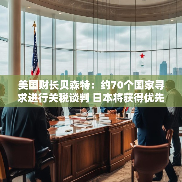 美国财长贝森特：约70个国家寻求进行关税谈判 日本将获得优先待遇