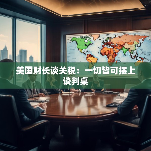 美国财长谈关税：一切皆可摆上谈判桌