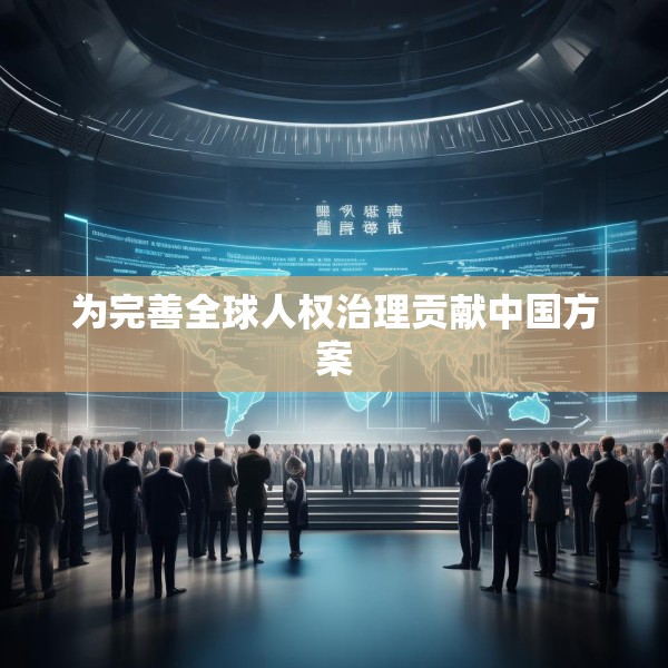 为完善全球人权治理贡献中国方案