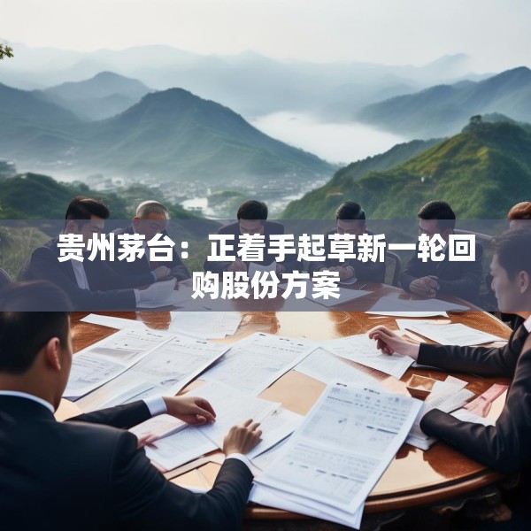 贵州茅台：正着手起草新一轮回购股份方案