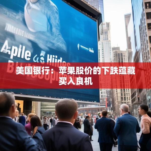 美国银行：苹果股价的下跌蕴藏买入良机