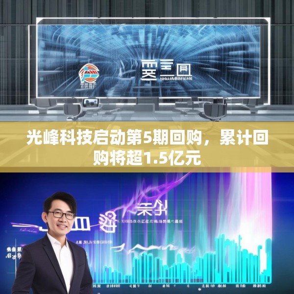 光峰科技启动第5期回购，累计回购将超1.5亿元