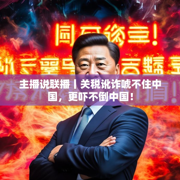 主播说联播丨关税讹诈唬不住中国，更吓不倒中国！