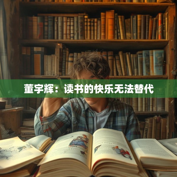 董宇辉：读书的快乐无法替代