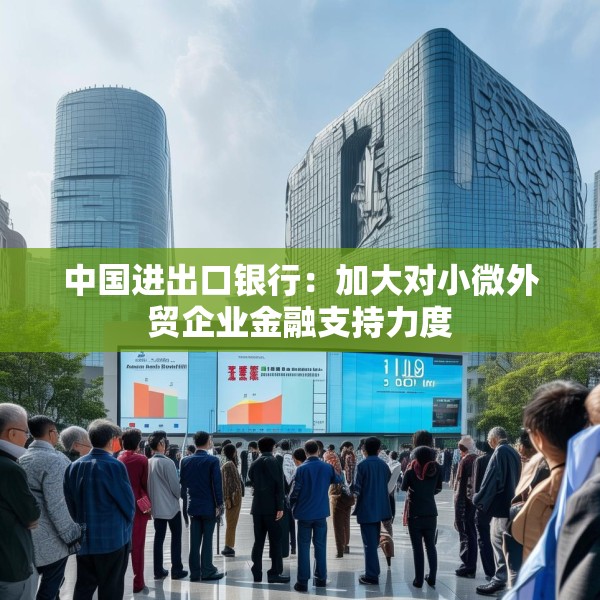 中国进出口银行：加大对小微外贸企业金融支持力度