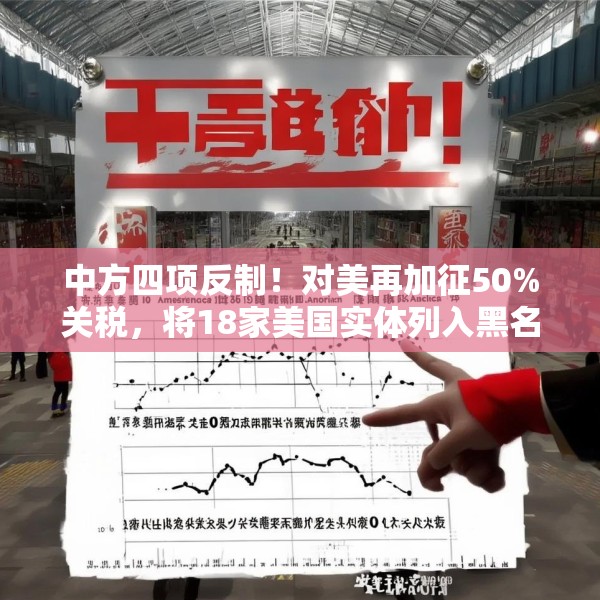 中方四项反制！对美再加征50%关税，将18家美国实体列入黑名单