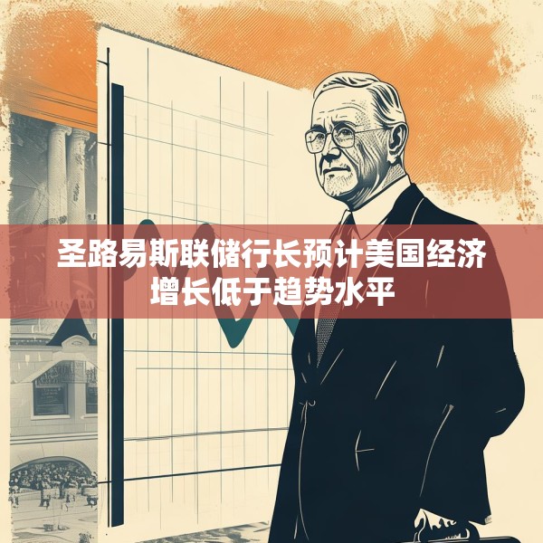 圣路易斯联储行长预计美国经济增长低于趋势水平